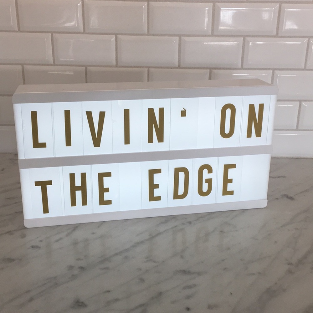 Glow Letter Board with free new makeup brushes!